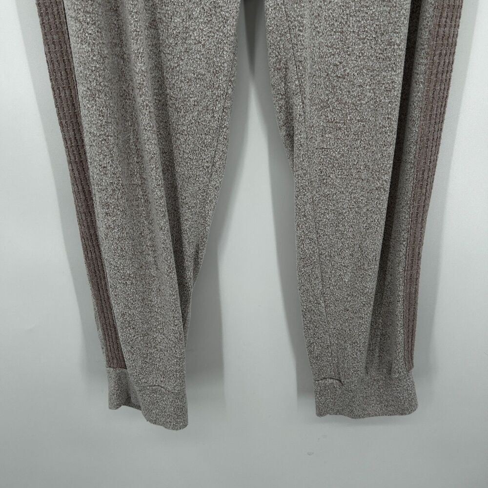 ANTHROPOLOGIE Saturday Sunday Waffle Knit Ruffle Cozy Jogger Lounge Set Medium - Picture 10 of 12